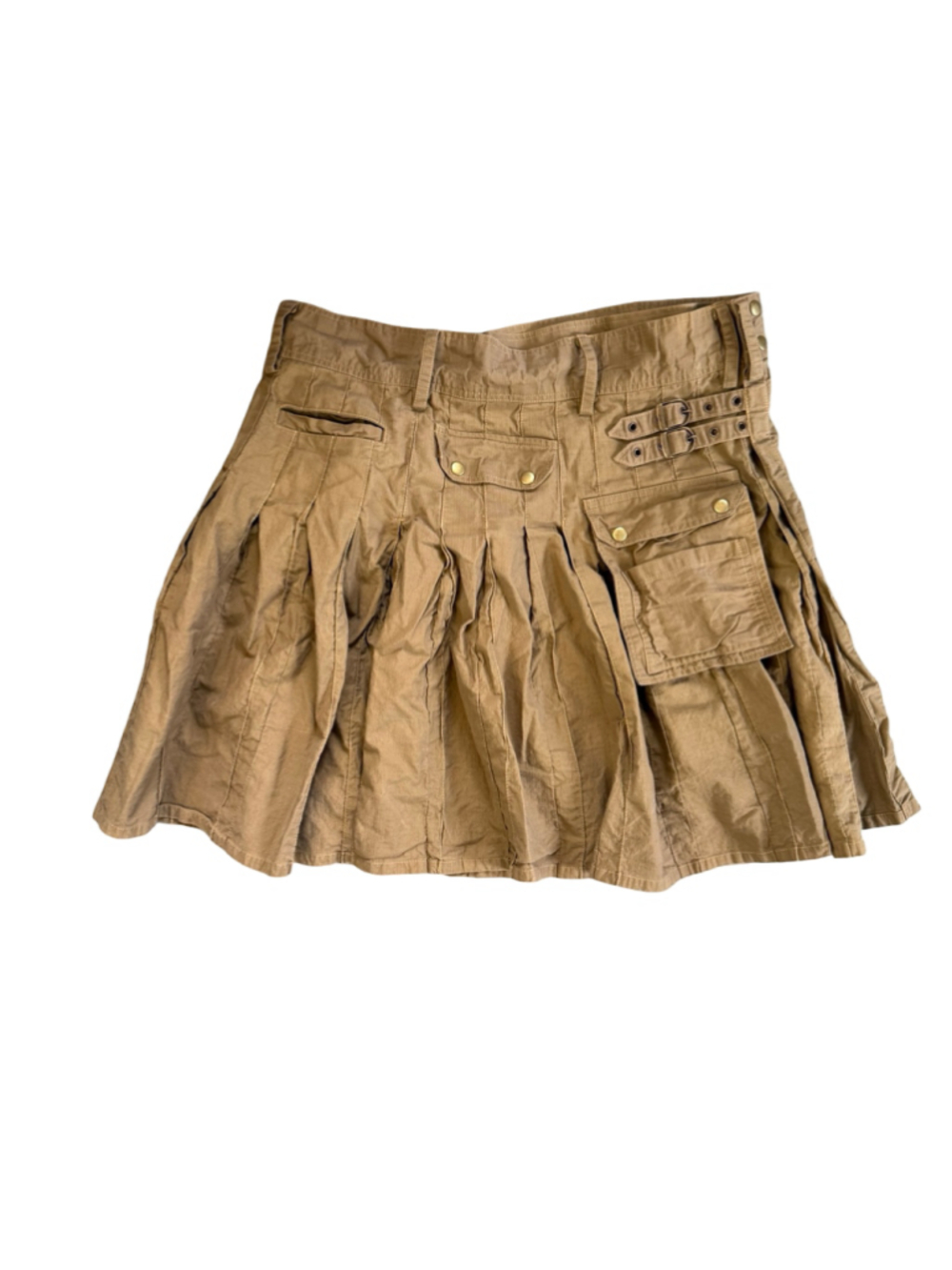 UT Kilts Tan Brown Cargo Utility Kilt Size 46 Workwear Gorpcore
